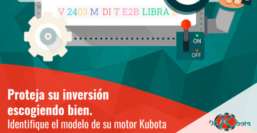 En este momento estás viendo ¿Cómo identificar el modelo de motor Kubota que necesita?