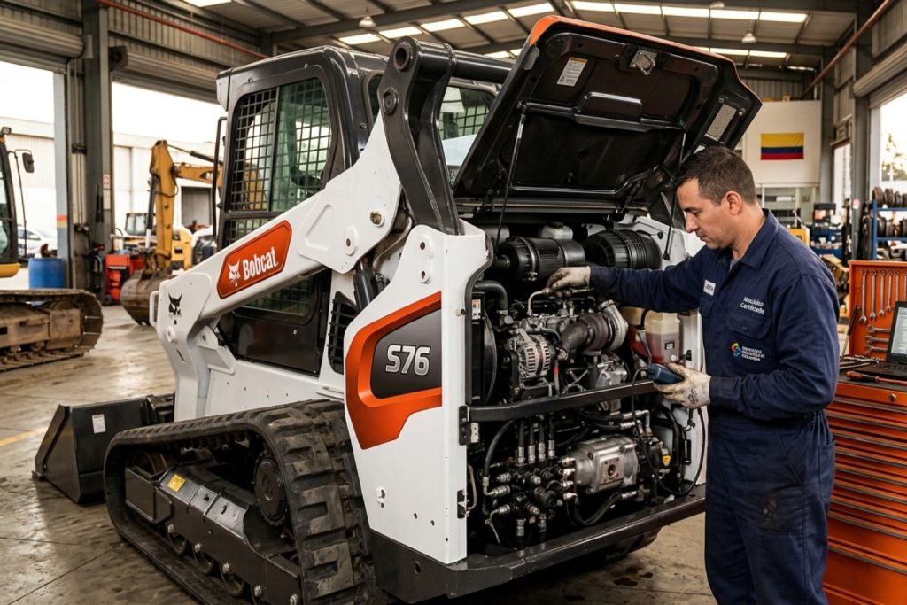 mantenimiento minicargador bobcat